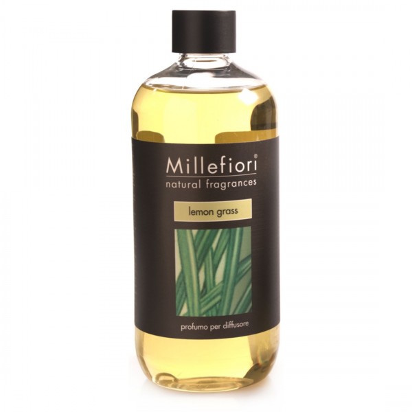 Millefiori Milano Nachfüllkonzentrat für Diffusor Lemon Grass 500ml 7RELG 